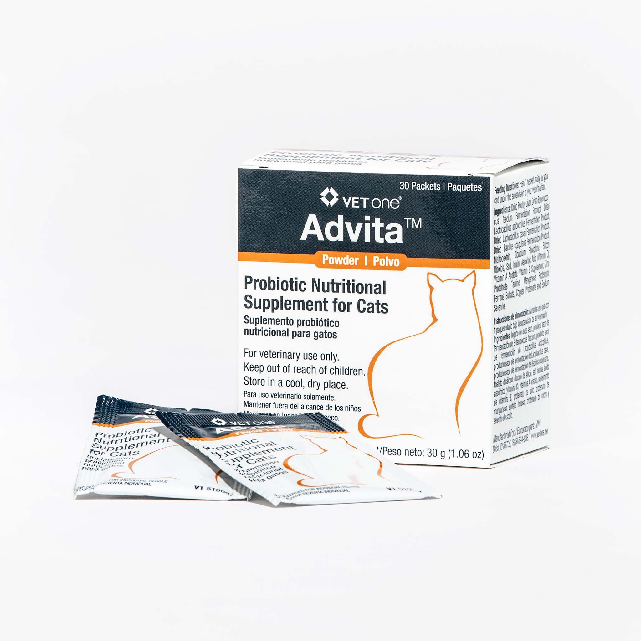 Advita Probiotic Powder Nutritional Supplement for Cats - 1 g - Image 2