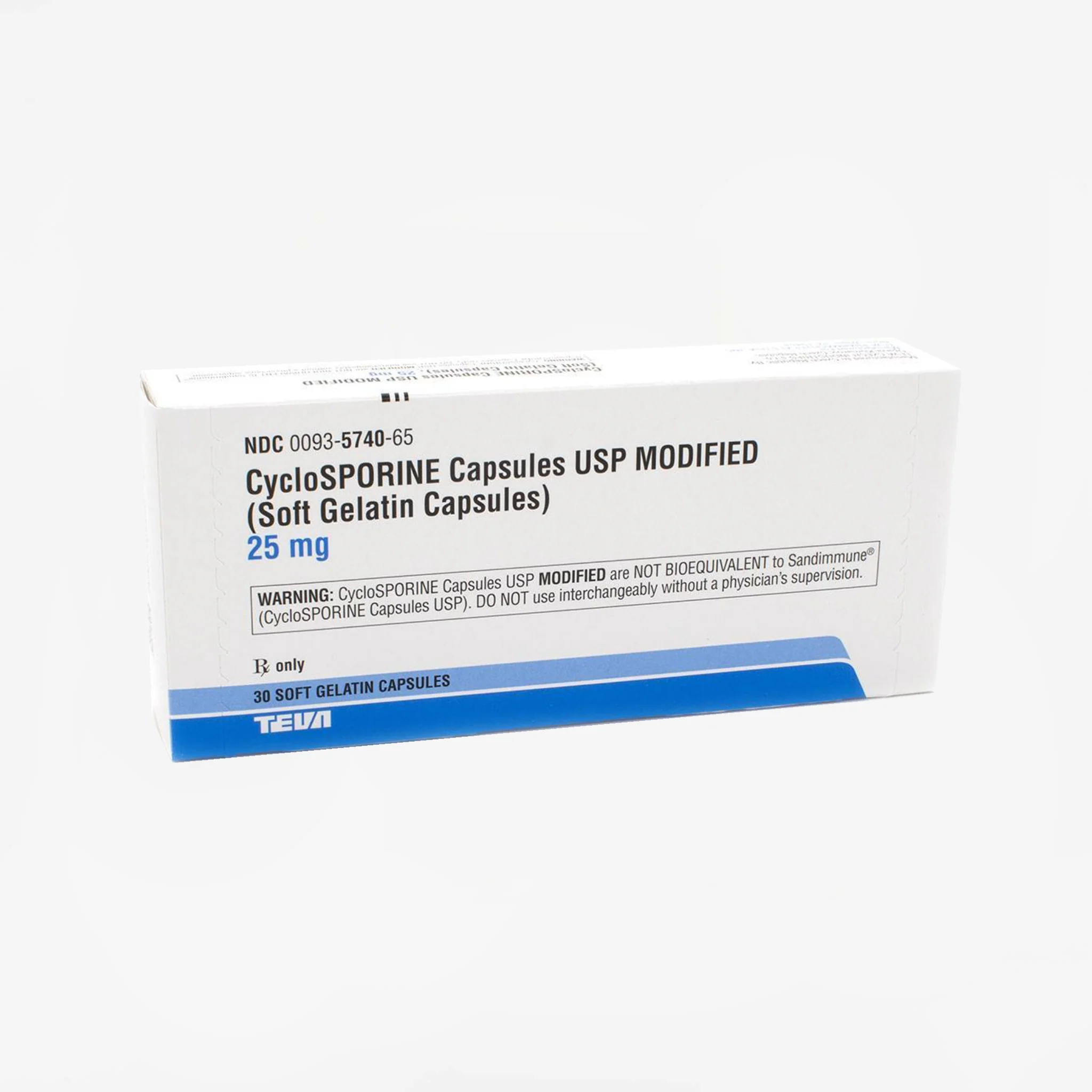 Cyclosporine (Modified) Capsules (Rx)