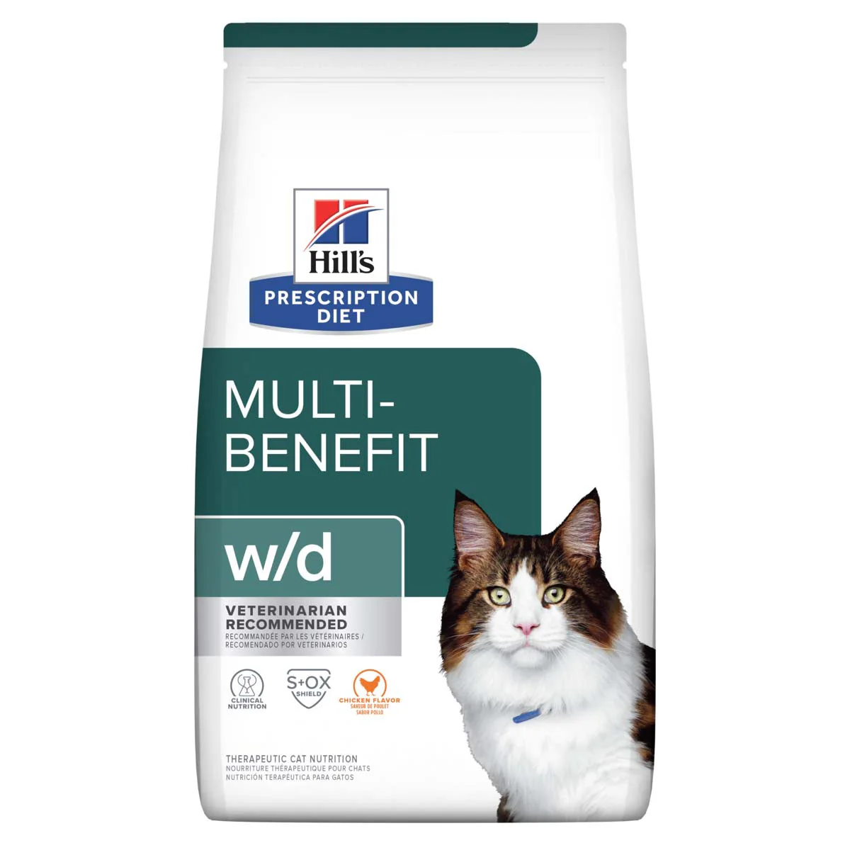 Hill's Prescription Diet w/d Digestive/Weight Management - Cat Food - Image 3