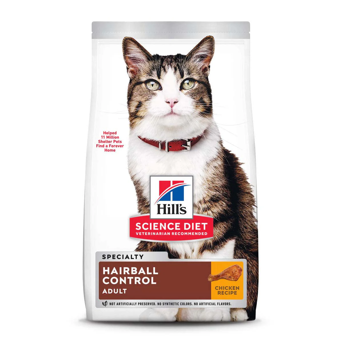 Hill's Science Diet Adult Hairball Control - Cat Food - Image 2