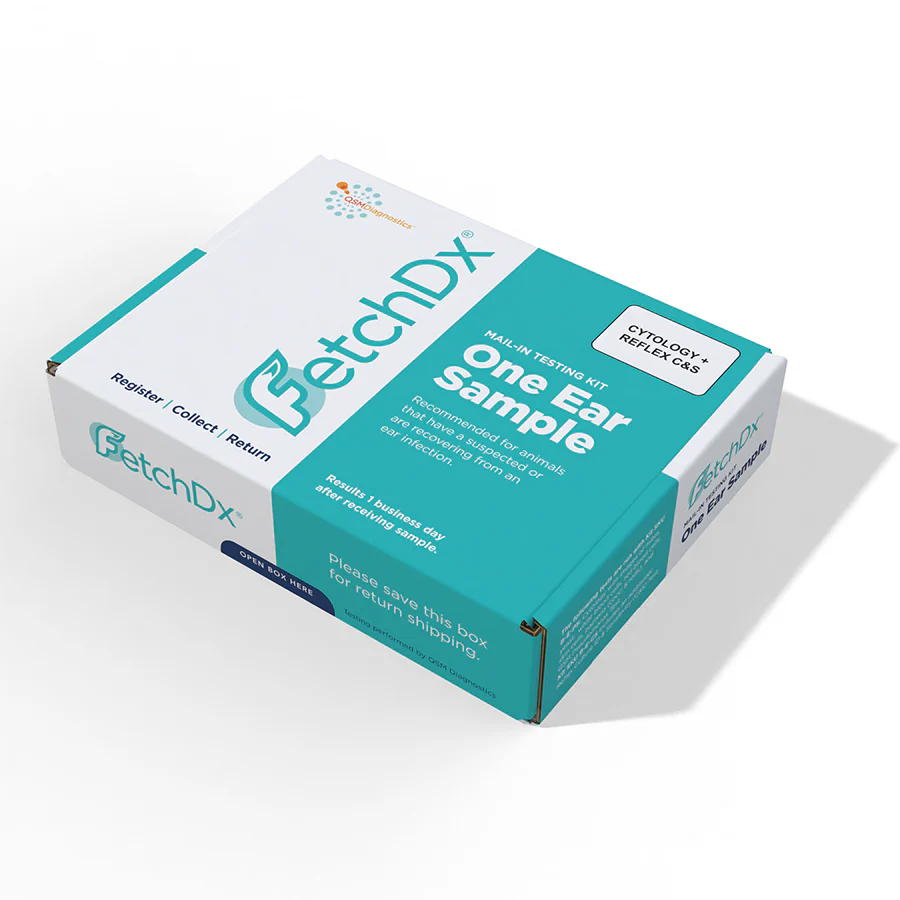 One Ear/Skin Cytology with Reflex Culture &  Sensitivity Kit