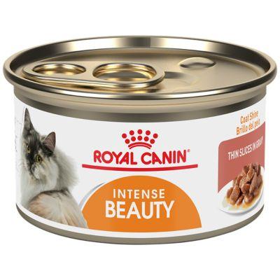 Royal Canin Feline Care Nutrition Adult Hair & Skin Care Thin Slices in Gravy Canned Wet Cat Food